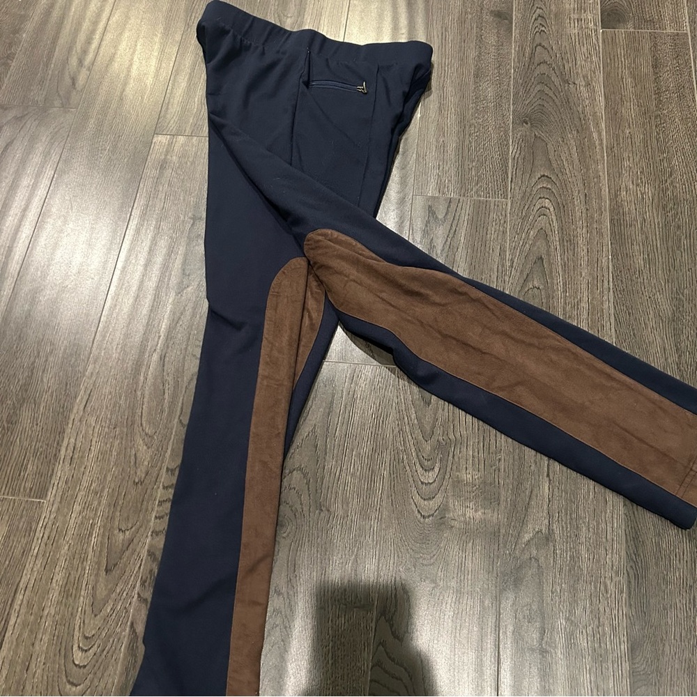 Tommy Hilfiger Blue and Brown Joggers with Sleek Design - Picture 8 of 9